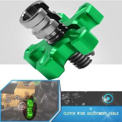 For Kawasaki Z1000 Z1000SX z1000 Ninja 1000 400 2010-2016 2013 2014 Universal Motorcycle CNC Aluminum Clutch Cable Wire Adjuster
