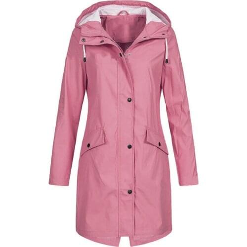 Women Raincoat Transition Jacket Sunset Long Autumn Winter Rain Coat Hiking Outdoor Camping Windproof Coats Fast shipping#3