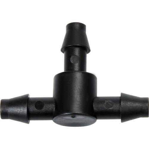1/4 inch Barb Tee Connector for 4/7mm 1/4'' Hose Pipe Micro Sprinkler Greenhouse Garden Drip Irrigation Fittings
