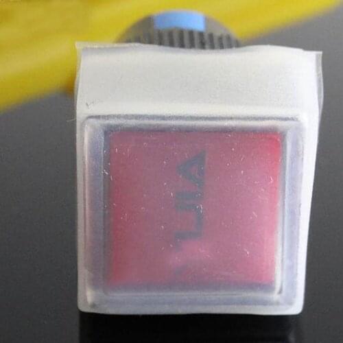 20pcs LA16 square rocker switch cap transparent button cap waterproof dustproof oilproof protective cap cover