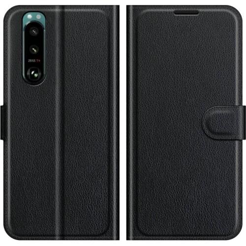 2021 for Sony Xperia 5 III 3 Mark III MK Wallet Phone Case Flip Leather Cover Capa Etui Fundas