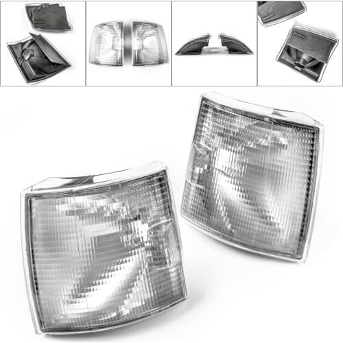 Artudatech Front Signal Light Corner Lamp Lens 7D0953041C Fo Transporter T4 BJ 1990-2004