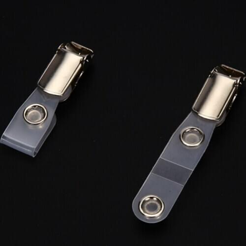 3pcs/lot Work Card Holder Chest Pocket Clip for Office Staff Badge Holder Accessories Medical Workers Employees Card Sleeve Clip