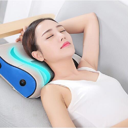 Neck Healthy Massageador Relaxation Shiatsu Electric Back Massager Full Body Massager Pillow Infrared Heating electric