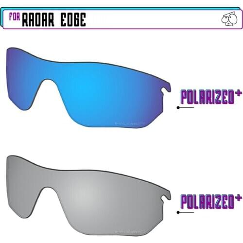 EZReplace Polarized Replacement Lenses for - Oakley Radar Edge Sunglasses - Sir P Plus-BluePPlus