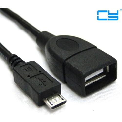 Micro-usb Micro USB to USB Host Cable OTG for Sam sung Galaxy GPS MP3 MP4 PDA MOBILE PHONE PMP