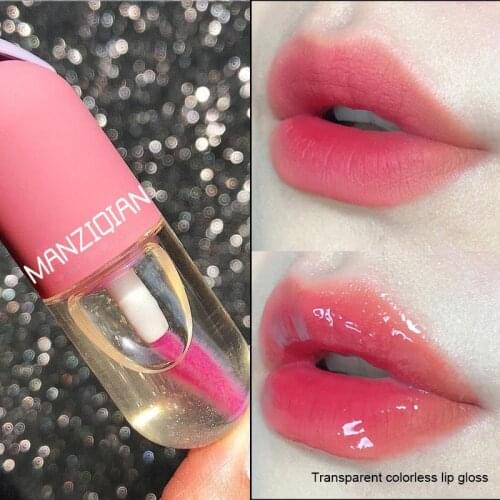 Mini Capsule Lip Gloss Glossy Transparent Moisturizing Lip Oil Liquid Lipstick Color Changing Beauty Makeup TSLM1