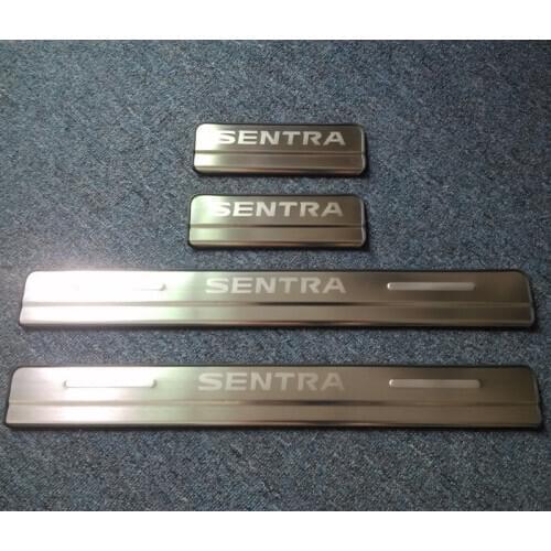 Stainless Steel Door Sill Scuff Plate Fit for Nissan SENTRA 2012-2019
