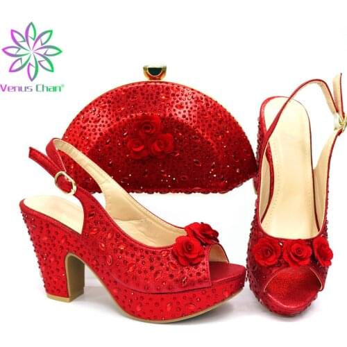New Arrival Open Toe Pumps Ladies Dress Shoes Shoes and Bag for Party Wedding Italy Shoe and Bag To Match Nigerian Party PumpS
