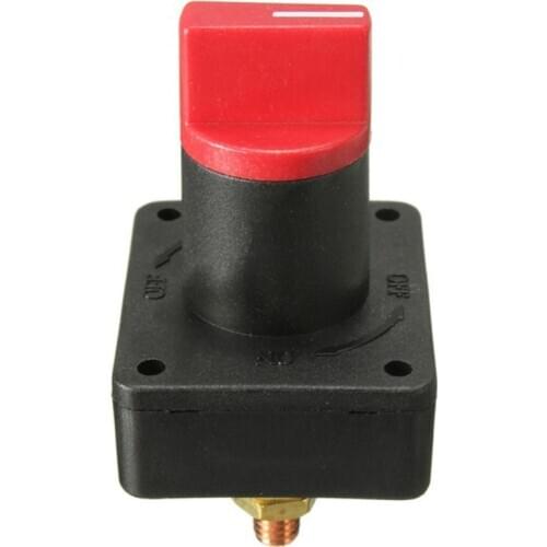 Battery Switch Power Disconnect Switch Rotary Isolator Cut OFF Switch for Car Boat Marine Van Truck Rv ATV Caravan (Type J 1pcs)