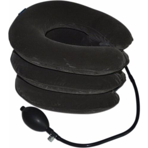 New type Neck cervical traction inflatable collar Head Back Shoulder Neck Pain Headache health care massage device