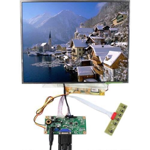 VGA LCD Controller Board 15inch LP150X09 N150XB QD15XL06 1024x768 LCD Screen