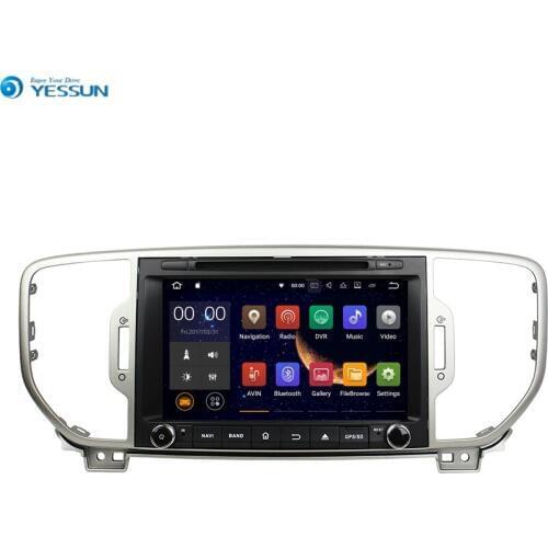 YESSUN Android Radio Car DVD Player For KIA SPORTAGE 2016~2017 Stereo Radio Multimedia GPS Navigation With WIFI Bluetooth AM/FM