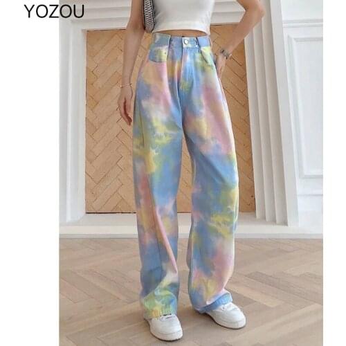 Женские свободные джинсы YOZOU China At AliExpress