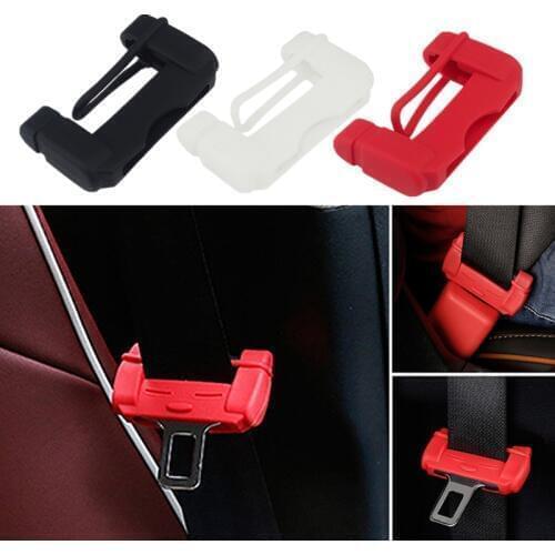 2pcs Silicon Car Safety Belt Buckle Protective Cover For Land Rover X9 V8 Freelander 2 Defender Discovery 3 4 2 Sport Evoque
