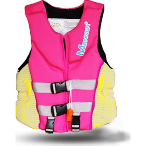 Womens Rapid-Dry Life Vest Jacket Buoyancy Swimsuit Neoprene Men