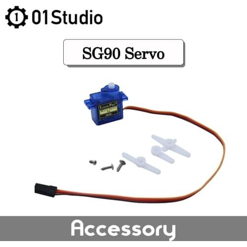 01Studio SG90 Steering Engine Servo 180 360 Micropython pyBoaccard MicroBit accessory