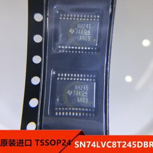 5PCS SN74LVC8T245DBR TSSOP24 silk-screen NH245 power bus transceiver original products