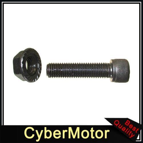 5/16-24 x 1.25" Wheel Stud Bolt Flange Nut For Racing Go Kart