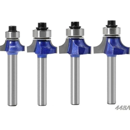 6mm Corner Round Router Bit with Bearing Milling Cutter for Woodworking Tool New 2020