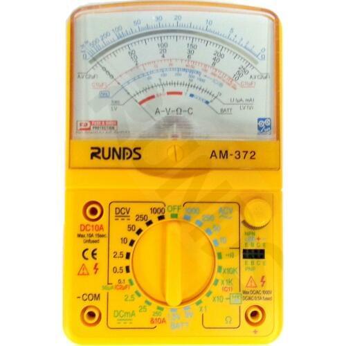 Analog multimeter AM-372,delicate and beautiful,high quality professional testing tools