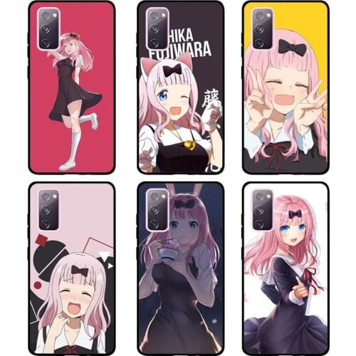 Fujiwara Chika Case For Samsung Galaxy S20 Ultra FE S10e S8 S9 S10 Plus Note 10 9 Note 20 Ultra Cover