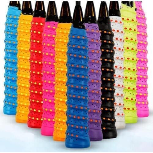 Breathable Anti-slip Sport Over Grip Sweatband Griffband Tennis Overgrips Tape Badminton Racket Sweatband
