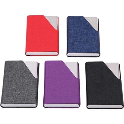 Creative Business Card Case Stainless Steel Aluminum Holder Metal Box Cover Credit Men Holder Metal Wallet