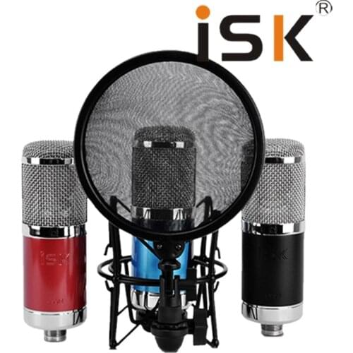 Top quality original ISK U99 studio recording microphone perfect recording mic Warm, clear, transparent sound Elegant Mic
