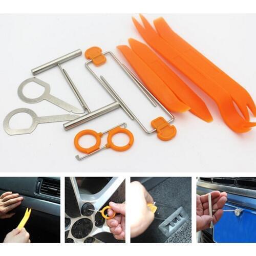 12pcs/set Plastic Pry Tool Trim Removal Tool Car Accessaries for Citroen C-Triomphe Picasso C1 C2 C3 C4 C4L C5 Elysee DS-series