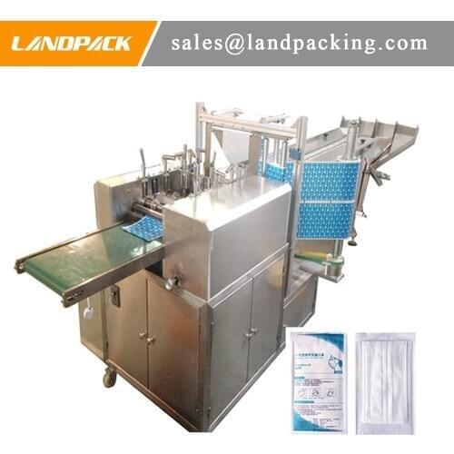 Fully Automatic Mask Four Side Seal Flow Wrap Machine