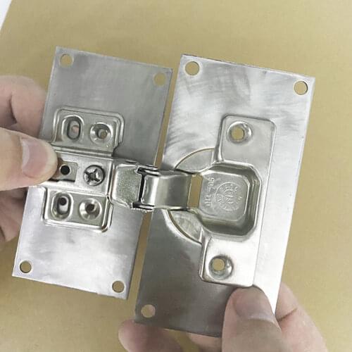 Hinge Repair Plate with Mounting Screws for Cabinet Cupboard Drawer Window Repair Furniture Hardware Fittings Accessories