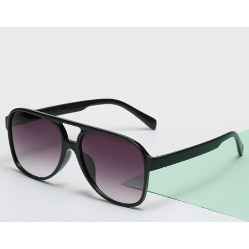 Goggle UV400 Sunglasses for Men Women Oversized Rectangle Fashion Rays Brand Designer Driving Sun Glasses 2021 Retro Shades