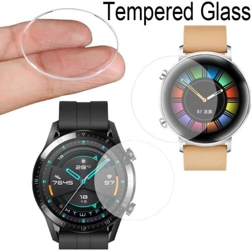 Tempered Glass Screen Protector For Huawei Watch 3 Pro GT 2e 46mm Honor Magic 2 42mm Protective Film Smart Watch Screen Films