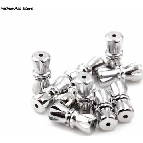 10pcs/lot Strong Round Magnetic Clasps Fit 10mm Leather Cord Bracelets DIY Jewelry Connectors Accessories Making Fittings