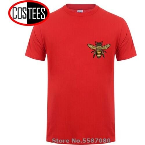 2020 Luxury brand apparel The KING Bees And World Men Women T shirt Stylish Fashion Tops Summer Cool Funny 3D Casual Bee clothes