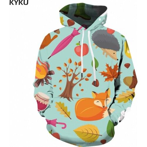 3d Hoodies Animal Hoodie Men Forest Hooded Casual Tree Hoody Anime Food Sweatshirt Printed Mens Clothing Funny Autumn Fashion