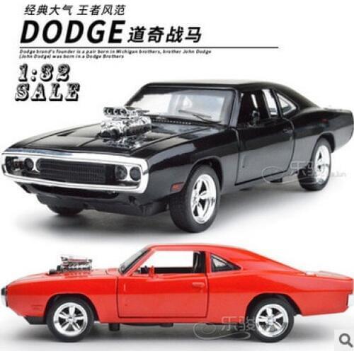 1:32 The Fast And The Furious Dodge Charger Alloy Car Models Kids Toys Four Color Metal Classical Cars boys toys
