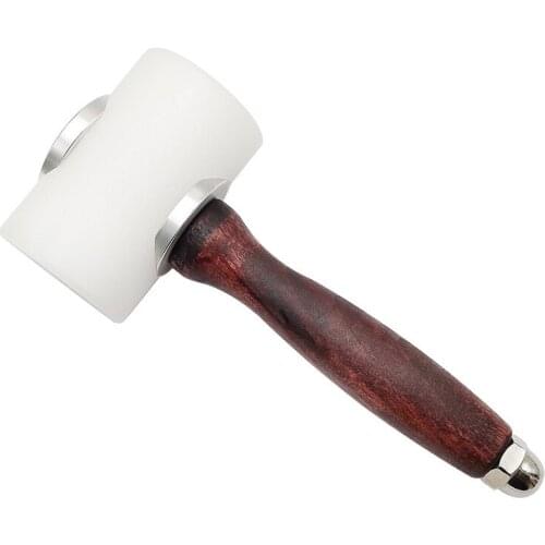 Free shipping Hammer Tool for Leather Carving Craft Kit Cowhide Punch Cutting Sewing DIY Tools Hammer Leather Punch Tools