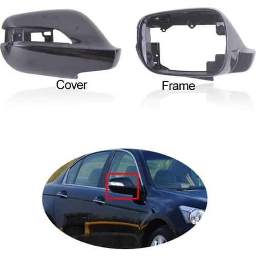 1pcs For Honda Accord 2008 2009 2010 2011 2012 2013 Outside Rearview Mirror Frame Side Rear View Mirror Cover Shell Cap