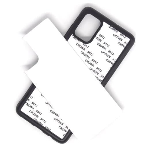 10pcs Blank Sublimation phone Rubber case for Samsung galaxy A12 5G A52 S20 plus s21 ultra m31 m51 m31s a10s a50 a51 m01 A21