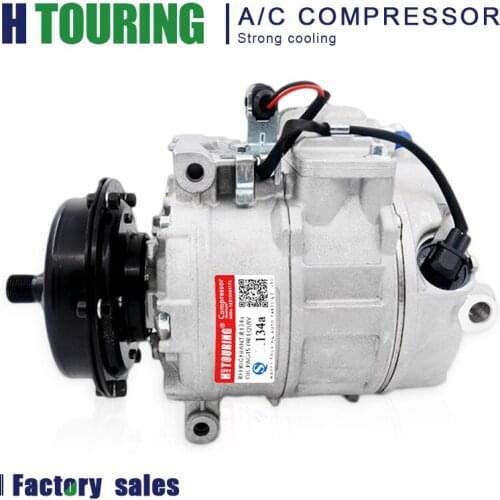 For VW T5 TDI TOUAREG PHAETON TDI SHUTTLE TDI TRANSPORTER TDI AC compressor 7SEU16C 7H0820805C 7H0820805J 7H0820805H 3D0820805Q