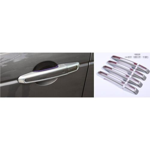 Lapetus Outside Car Door Handle Cap Cover Trim 8 Pcs / 2 Color For Choice Fit For Range Rover Evoque 2012 - 2018 / ABS