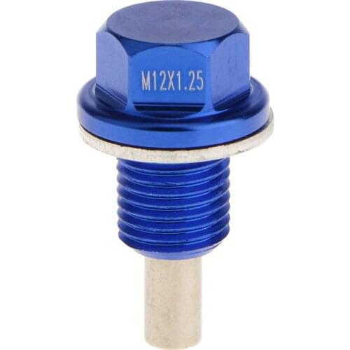 M12X1.25mm Oil/Transmissin Drain Plug Multicolor for Nissan for Toyota