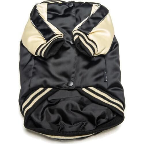 Fashion Dog Cat Jacket Pet Winter Warm Baseball Clothing Coat For Small Medium Dogs Schnauzer Bulldog Hoodie Dropshipping XDC01
