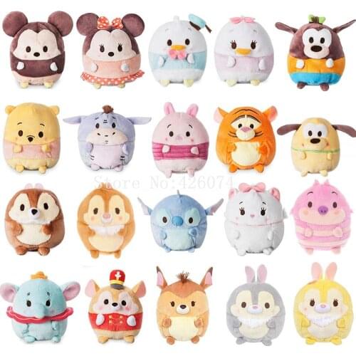 New Fragrance Mouse Daisy Duck Marie Cat Thumper Rabbit Miss Bunny Beast Plush Kids Stuffed Toys for Children Gifts 10CM