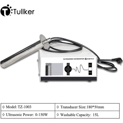 Immersion Ultrasonic Cleaner Bath Shake Transducer Degreaser Stir Emulsify Chemistry Medical Lab Ultra Sonic Cleaning Stick 150W