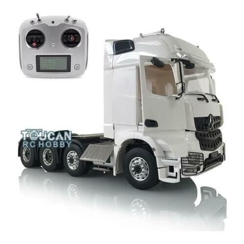 LESU RC 1/14 Metal Chassis Tractor Truck Hercul Radio Sound Light 3363 Cabin THZH0743-SMT2