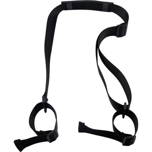 Yoga Mat Adjustable Sling Shoulder Strap Fitness Belt Retractable Cable Tie for Effective Working-out Accessories