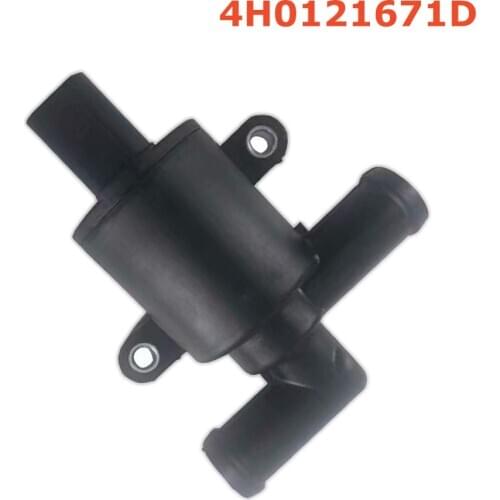 Water Cooling Heater Control Valve 4H0121671D For Audi Q7 A4 A5 A6 C7 A7 A8 Q5 for VW Golf 7 Passat B8 2010-2017